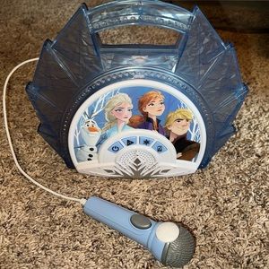 Frozen 2 Sing Along Boom Box Stereo with Microphone